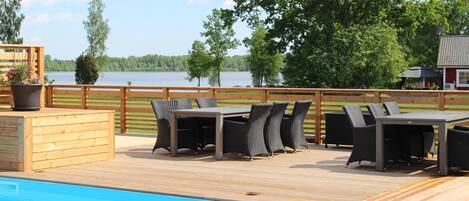 Una piscina climatizada