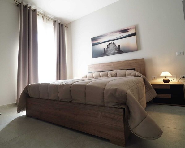 1 bedroom, iron/ironing board, travel crib, free WiFi