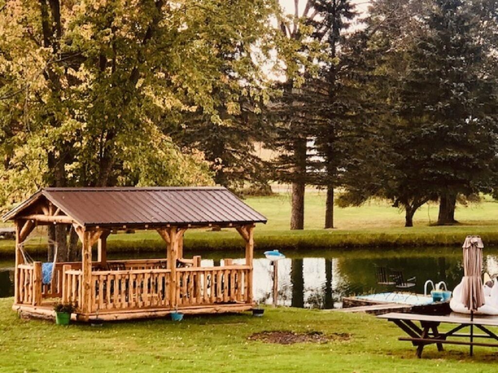 Enceinte de l’hébergement