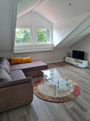 Living area - Vacation apartment Odenwald (Lützelbach-Rimhorn)