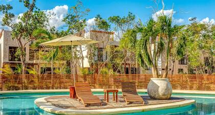 Private Roof Terrace Pool Lounge, 2 Cenotes Onsite