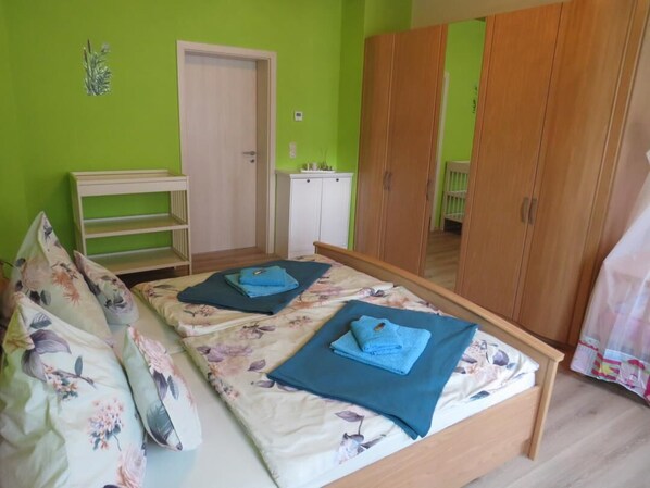 2 Schlafzimmer, kostenloses WLAN, Bettwäsche