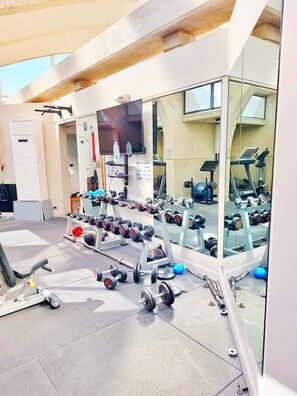 Fitness facility - Rita's Duplex Chalet in Manar Jounieh Resort (Jounieh)