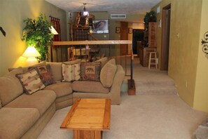 TV - Seven Springs Sunridge 2 Bedroom Standard Condo - Mountain Views, Pet Friendly! by RedAwning (Champion)