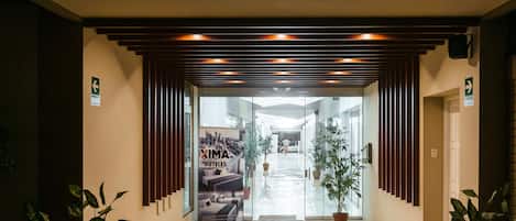 Interior entrance