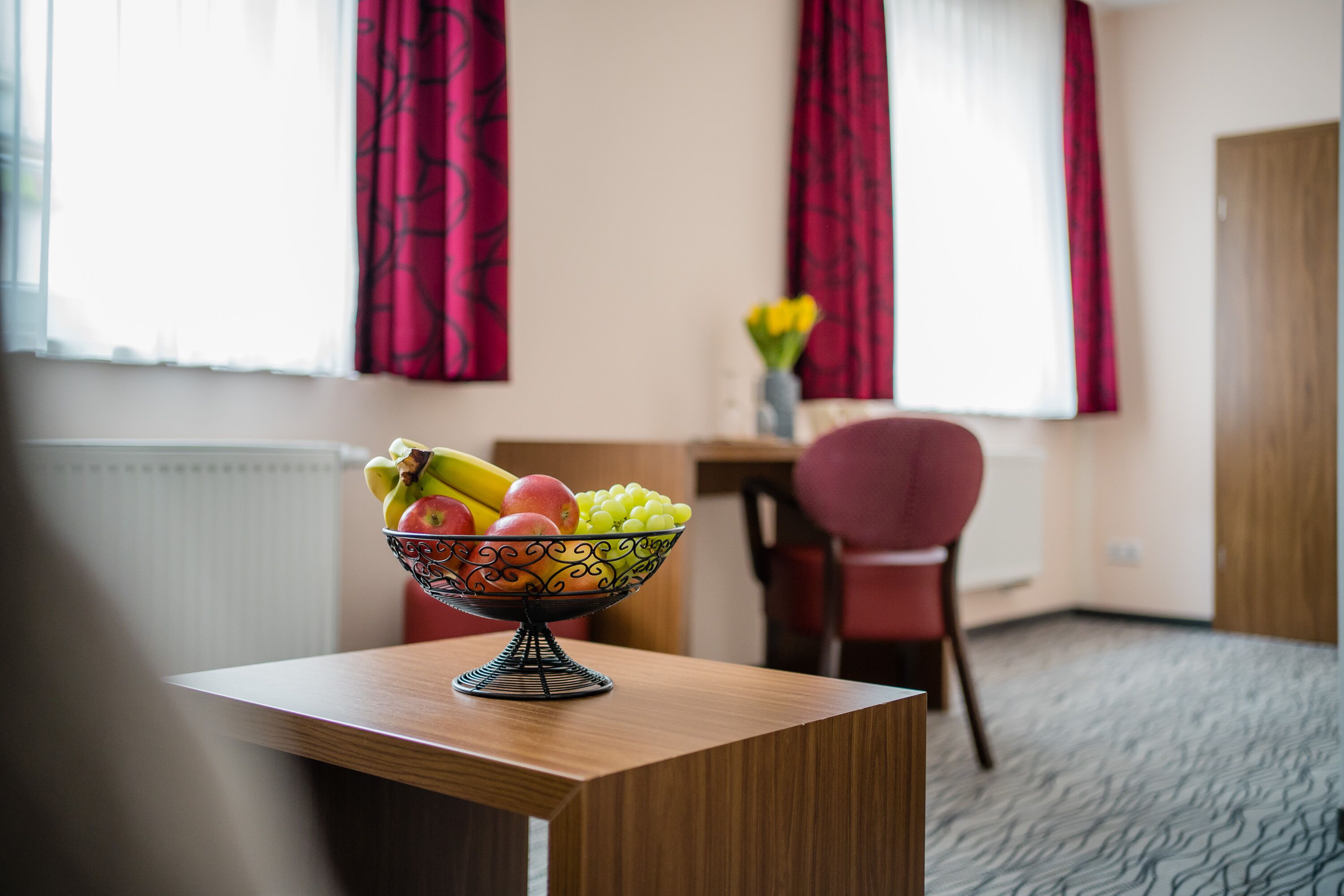 家庭雙人房 | 起居區 | 平面電視