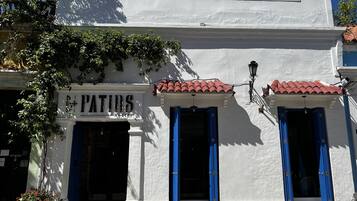 Voorkant van accommodatie