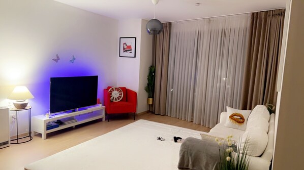 1 makuuhuone, silitysrauta/-lauta, ilmainen Wi-Fi, vuodevaatteet