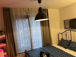 1 Schlafzimmer, Bügeleisen/Bügelbrett, kostenloses WLAN, Bettwäsche