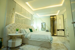 Kamar Double Mewah | Wi-Fi gratis dan seprai linen