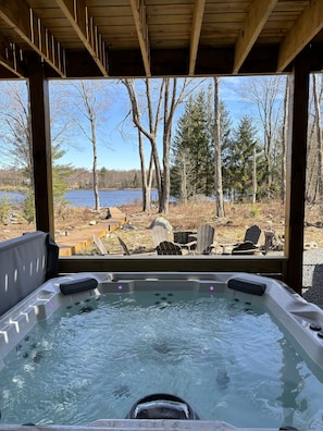 Bain à remous extérieur