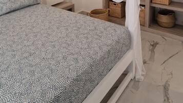 Hypo-allergenic bedding, down comforters, free minibar, blackout drapes