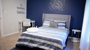 4 bedrooms, desk, iron/ironing board, free WiFi