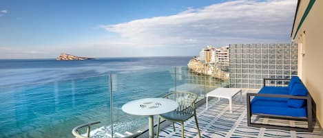 Deluxe Double Room, Terrace, Sea View | View from room