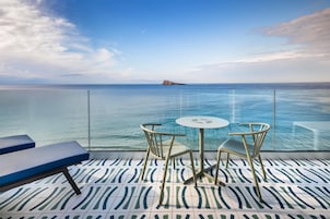 Deluxe Double Room, Terrace, Sea View | View from room