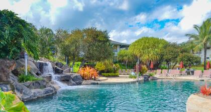 2Br/2Ba in beautiful Kauai! Bali Hai Villas, pool, hot tub, AC!