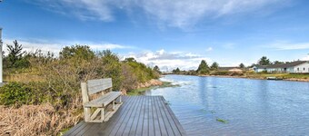 Canal-Front Vacation Rental in Ocean Shores