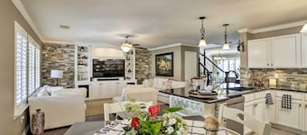 Luxe Home 30 Miles to Houston w/ Pool & Grill