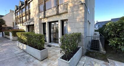 In the heart of Bénodet, apartment with terrace 400 m from the beach