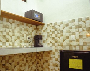 Cabane Panoramique, 1 chambre, vue montagne (Colibri Room) | Coin cuisine privé