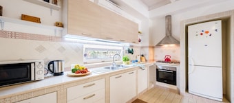 Typical stone structure with private swimming pool a few steps from the town