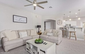 Área de sala de estar