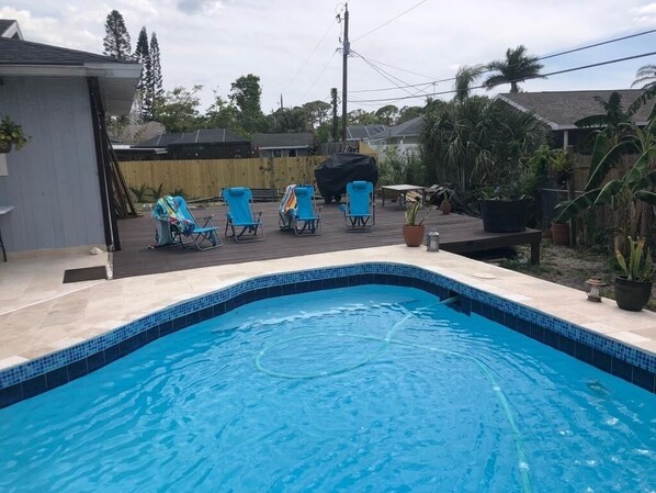 Alberca al aire libre 