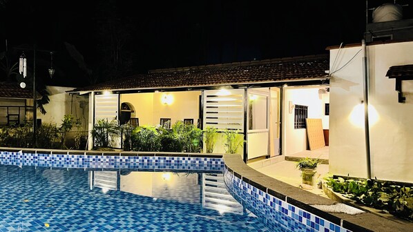 Chaumière | Vue de la chambre