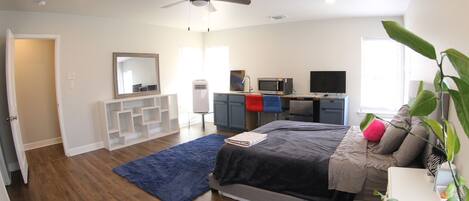 1 غرفة نوم وواي فاي مجانًا وملاءات أسرّة