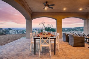 Opções para refeição ao ar livre