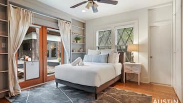 3 soverom, skrivebord, strykejern/-brett og wi-fi (inkludert)