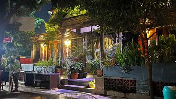 Voorkant van accommodatie