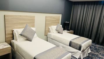 Minibar, in-room safe, blackout curtains, soundproofing