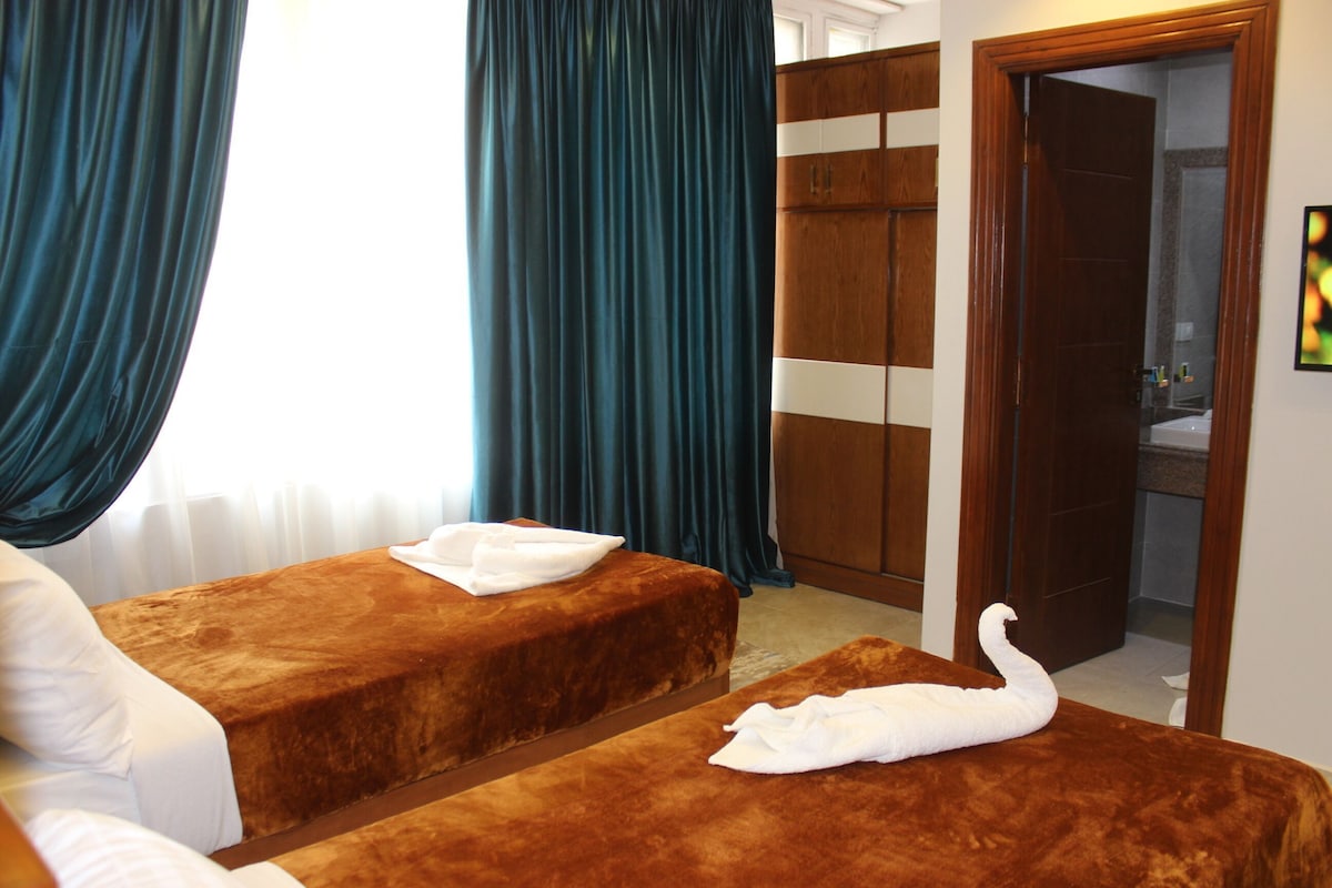 Minibar, ücretsiz kablosuz İnternet, çarşaf takımı