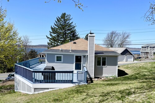 Water views of Plum Island sound and access to private, sandy beach
