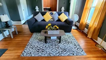 Smart TV, fireplace, ping pong, printers
