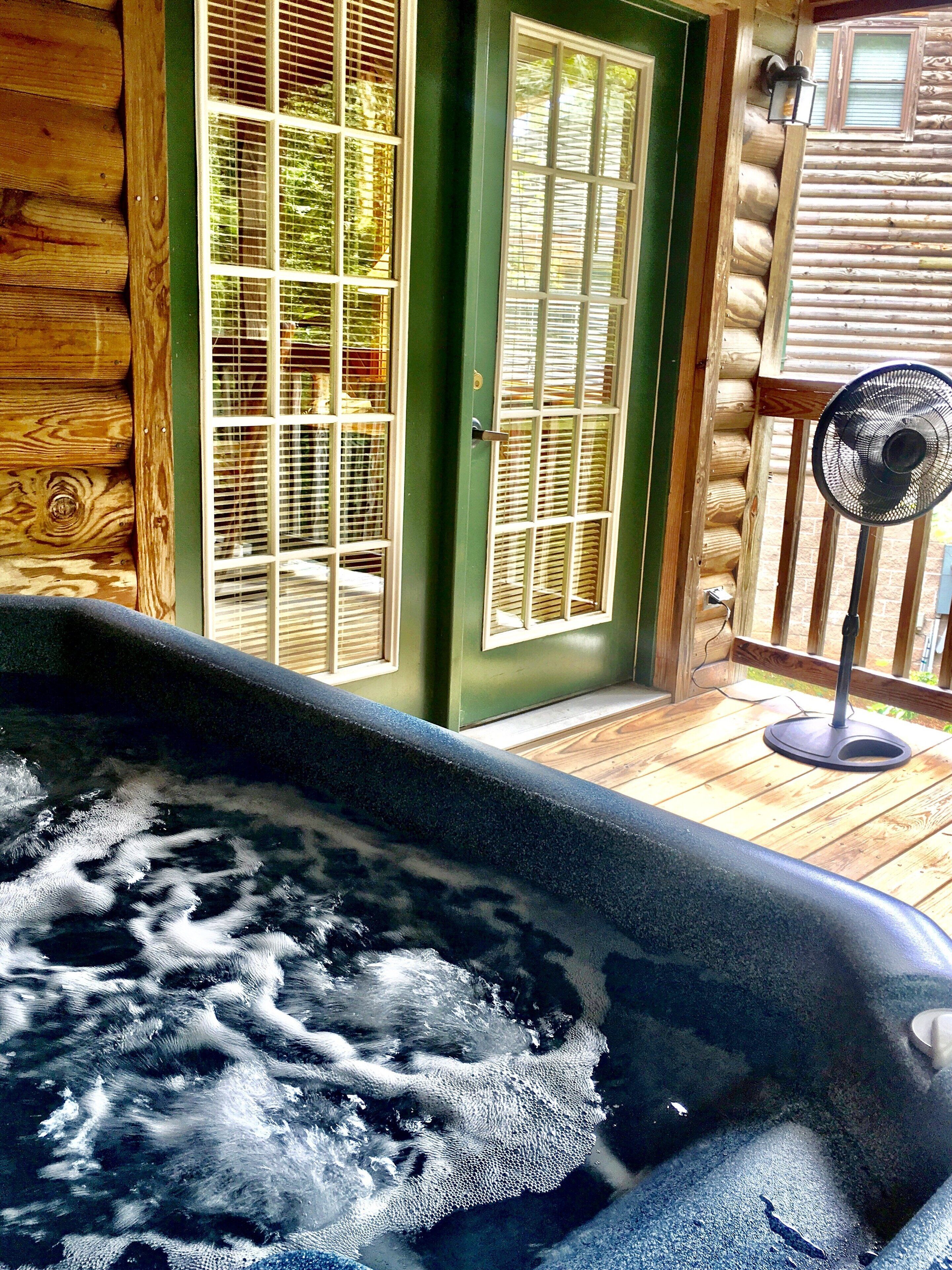Cottage, 2 Bedrooms | Outdoor spa tub
