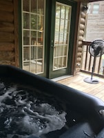 Cottage, 2 Bedrooms | Outdoor spa tub