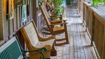 Ferienhaus, 2 Schlafzimmer | Terrasse/Patio