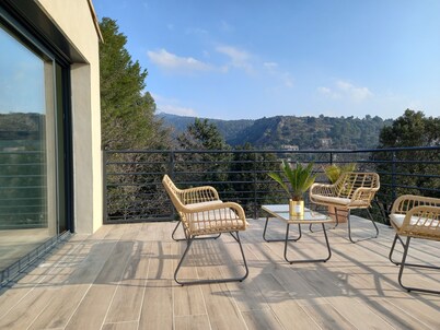 House with magnificent view