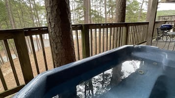 Ferienhaus, 2 Schlafzimmer | Außen-Whirlpool