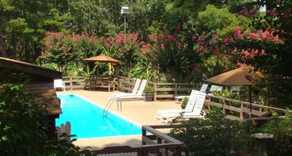 Mountain Harbor Queen Guest Room on Lake Ouachita by RedAwning