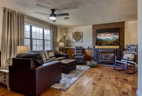 Maison, 3 chambres | Aire de séjour