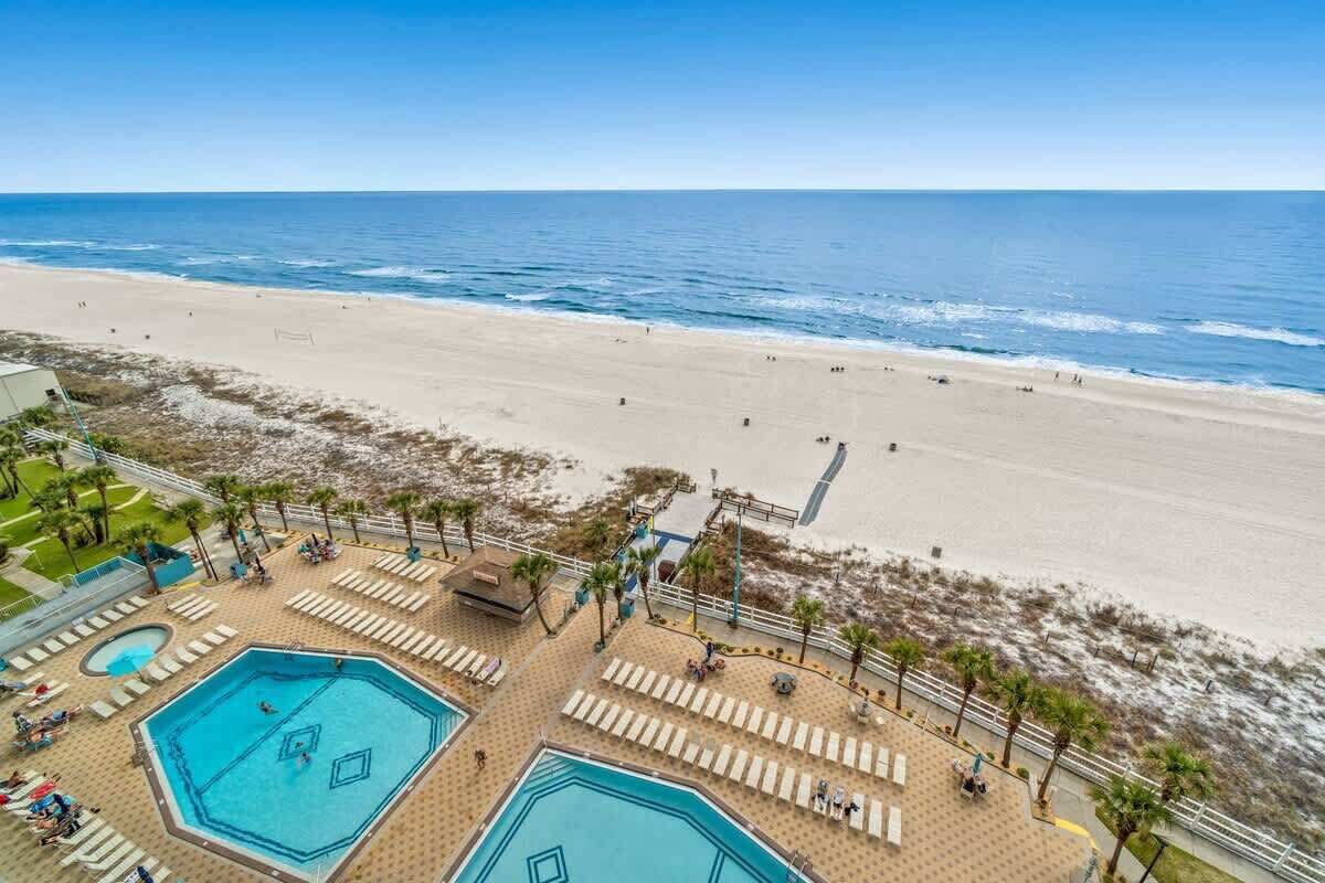 Accommodatie ligt op het strand