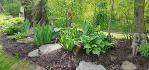 Property grounds - Beautiful private country setting, 4 miles to Little Patoka Boat Ramp.  (Taswell)