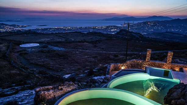 Front of property - Mykonos High Sunset Villa (Mykonos)