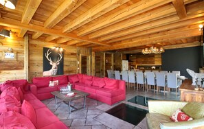 Interior - Large chalet in Vars for 19 people - indoor pool, spa, cinema, mountain view (Vars)
