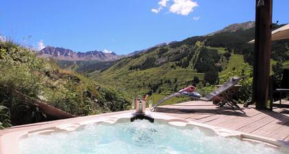 Chalet de prestige 19 people swimming pool jacuzzi sauna and cinema room