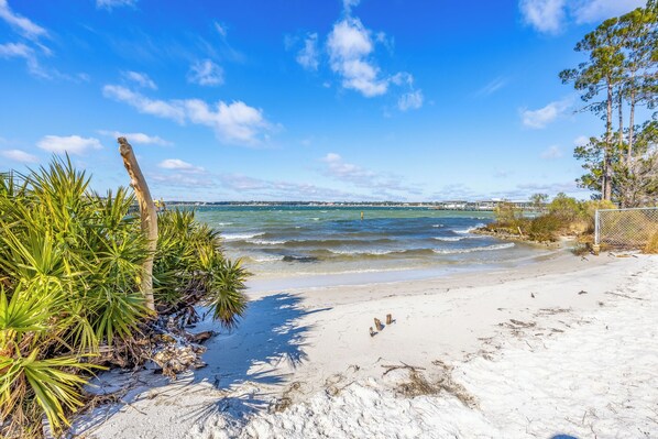 Beach nearby