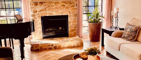 Televisor intel·ligent, llar de foc i impressores